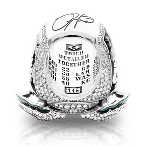 Nuova Edizione 2025 Anello da Campione NFL dei Philadelphia Eagles - Anello Aquila d'Argento con Ali - Product Image 3