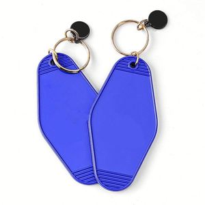 Porte-clés de chambre de motel vintage Porte-clés blanc de sublimation en vrac Porte-clés acrylique d'hôtel - Product Image 5