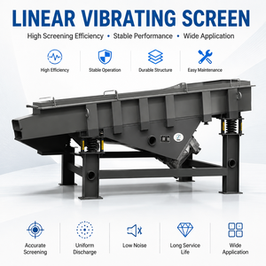 Yz schermo lineare Shaker setacciatura vibrante macchina granella <span class=keywords><strong>setaccio</strong></span> vibrante - Product Image 1