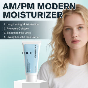 Crema Facial Moderna de Marca Privada <span class=keywords><strong>AM</strong></span>/<span class=keywords><strong>PM</strong></span> con Péptidos y Ceramidas, Hidratación Profunda y Nutrición, Humectante para el Cuidado Facial que Brinda una Piel Radiante - Product Image 2