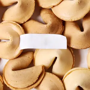 Fábrica de galletas de la suerte personalizada galletas divertidas de la fortuna