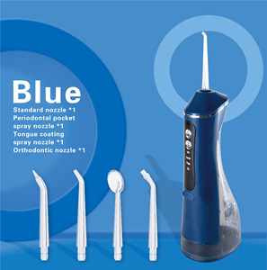 <span class=keywords><strong>Irrigador</strong></span> Bucal Portátil, 260 ml, Impermeable IPX7, 3 Modos, 4 Boquillas, Rotación de 360°, Limpiador Dental, Recargable por USB, OEM - Product Image 3