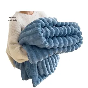 Nueva Manta de Gran Tamaño de Color Sólido de Poliéster para Descansar en la Oficina, para la Hora del Almuerzo, con Aire Acondicionado - Product Image 5