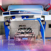Système d'équipement de lavage de voitures sans contact, sans brosse, modèle Leisuwash 370, pour stations-service commerciales
