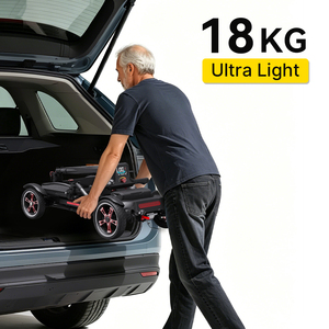 Scooter de Movilidad Ligero Plegable en Stock, Scooter Eléctrico de 4 Ruedas para Adultos, Scooter de Movilidad para Viajes para Personas Mayores - Product Image 6