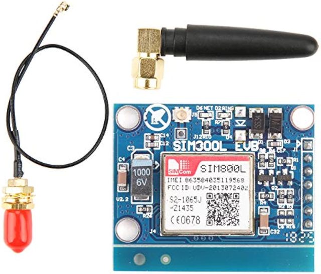 Aismartlink SIM800L Module GSM GPRS Module with Antenna Replacement GSM Module for SIM900A