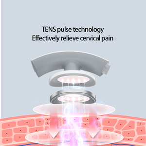 Vtt điện Shiatsu trở lại massager cổ massager với gối nhiệt hồng ngoại vật lý trị liệu quà tặng cho nam giới và phụ nữ - Product Image 4