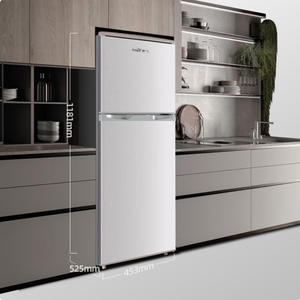 Refrigerador Compacto Xinfei <span class=keywords><strong>de</strong></span> 118L, Refrigerador Pequeño <span class=keywords><strong>de</strong></span> Bajo Consumo con Congelador para Dormitorios y Alquileres - Product Image 2