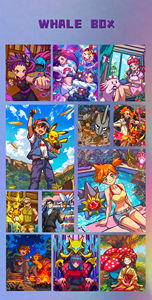 DM Wholesale Pokemond <span class=keywords><strong>Aimant</strong></span> de réfrigérateur en acrylique avec sable mouvant liquide et paillettes flottantes, bloc décoratif 3D monstre d'anime, cadeau - Product Image 2