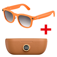 Lunettes Intelligentes X01 Ultra avec Double Caméra 8MP, Enregistrement Vidéo 1080P, Verres Polarisés, Lunettes de Soleil Sportives, Traduction IA, WiFi, IP67