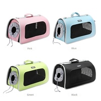 Sac à dos respirant pour animaux de compagnie en tissu Oxford avec fermeture éclair – Transporteur de voyage écologique pour chats et chiens