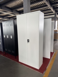 Modern Steel Freestanding Clothes Hanging Metal Storage <b>Wardrobe</b> Steel <b>Locker</b> Cabinet for Gym and School Office Use Sale - Product Image 1