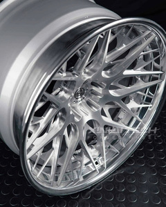 ล้อฟอร์จ 3 ชิ้น ขัดเงาแบบกำหนดเอง XINLAI ขนาด 5x100 5x112 5x114.3 สำหรับ BMW F30 F32 สำหรับ Audi A4 A5 สำหรับ Mercedes-Benz C-Class - Product Image 5