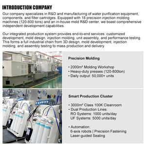 Sistema de Filtro de <span class=keywords><strong>Agua</strong></span> Alcalina sin Tanque de Plástico de 600 GPD con Certificación CE, con <span class=keywords><strong>Agua</strong></span> Potable Mineralizada para Familias, Personalizado - Product Image 4