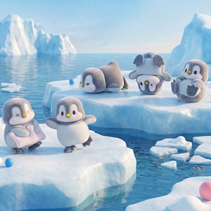 ยู โม คราฟท์ เพนกวิน อพู แกลเซียร์ เดลี่ลี่ คิวท์ ปาร์ทิเคิล ซีรีส์ บลายด์บ็อกซ์ มินิฟิกเกอร์ ของตกแต่งการ์ตูน ของสะสม ของเล่น - Product Image 3