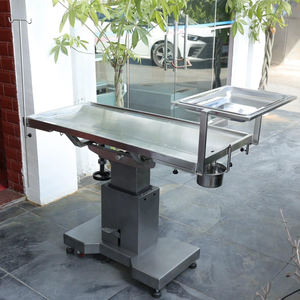 Instrument vétérinaire de table d'opération d'animaux d'acier inoxydable de SAFECAREYOU pour l'opération de chien d'hôpital d'animal familier - Product Image 5