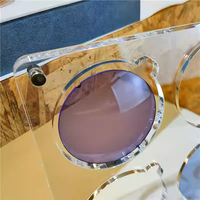 Présentoir de lentilles optiques vitrine vitrine acrylique Transparent équipement de présentoir de lentilles de lunettes de haute qualité