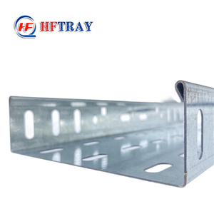 Bandeja de Cables Perforada Galvanizada de Diferentes Tamaños, de Alta Resistencia, con Orificios Largos para Disipación de Calor, Bandeja de Cables Ventilada - Product Image 4