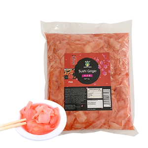 JOLION-Sac de 1kg Halal japonais BRC rose <span class=keywords><strong>blanc</strong></span> très vendu, emballage pour sushi gingembre mariné rose - Product Image 1