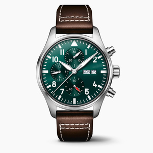 Orologio di Lusso in Lega di Acciaio Inossidabile, Quadrante 40mm, Resistente all'Acqua 30m, Cronografo Luminoso, Cinturino 22mm, Movimento al Quarzo - Product Image 4