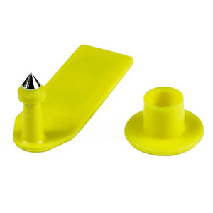 Precio de fábrica, etiqueta de oreja colorida, etiquetas de oreja de animales <span class=keywords><strong>RFID</strong></span> de plástico impresas personalizadas - Product Image 3