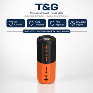 ลำโพงไร้สายแม่เหล็กถอดได้ TG491 2 in 1 แยกส่วนได้ 20W เสียงคุณภาพสูง ไฟ RGB ตามจังหวะเพลง TWS สำหรับตั้งโต๊ะ/สำนักงาน บลูทูธ 5.4 พกพาสะดวก - Product Image 4