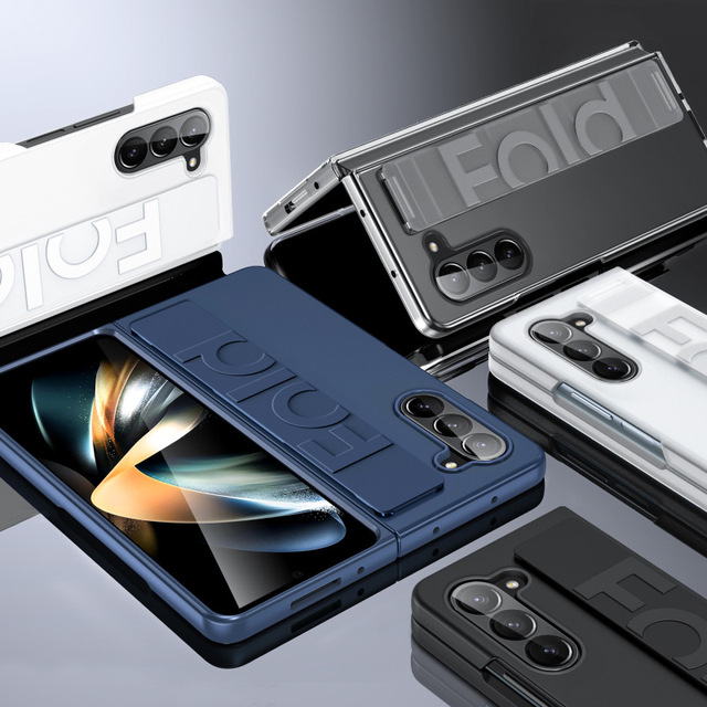Hot Selling Shockproof Cover for Samsung for Galaxy Z Fold 7 6 5 4 3 Wristband Protective Case Mobile Phone Fundas Coque Shell
