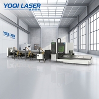 Nueva Cortadora Láser de Tubos Automática de Alta Potencia Q7-24 |   Máquina de Corte Láser de Fibra CNC de 3 Ejes con Velocidad de 100 m/min para Acero Estructural