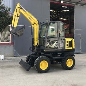 China Wheel <b>Excavator</b> <b>Machine</b> 4 Ton for Sale - Product Image 3