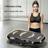 Appareil de vibration transfrontalier pour la perte de poids rythmique, mini-shaker vibrant pour la maison, amincissant pour tout le corps, à utiliser debout sans effort