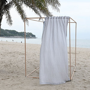Fil européen 100% De qualité supérieure, rideaux en lin - Product Image 3