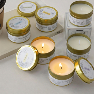 เทียนหอมถั่วเหลืองคุณภาพสูง ทำมือ สไตล์โมเดิร์น รับผลิตตามสั่ง ขายส่ง สำหรับตกแต่งบ้าน งานแต่งงาน และเทศกาลปีใหม่ - Product Image 3