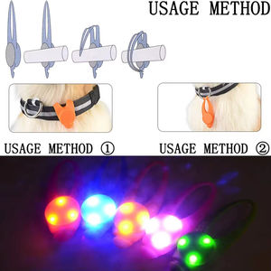 ป้ายชื่อสัตว์เลี้ยงแบบ LED ซิลิโคน ทนทาน เป็นมิตรกับสิ่งแวดล้อม ลายการ์ตูนเรียบง่าย กันน้ำ แบบหนีบ สำหรับสุนัขและแมว ป้องกันการสูญหาย ปลอดภัย รับผลิตตามสั่งขายส่ง - Product Image 6