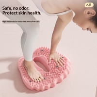 Tapis d'acupression magnétique gonflable en PVC pour usage domestique, thérapie des méridiens, massage des pieds et exercices, antidérapant