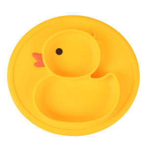 Plato de Silicona Irrompible con Forma de Pato, Dividido, para Bebés, Mantel Individual, Oferta - Product Image 2
