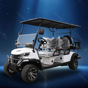 Voitures de golf électriques à prix abordables, buggy de golf à vendre, voiturette de golf 4 places de haute qualité, matériel municipal - Product Image 2