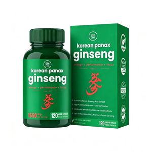 แคปซูลโสม OEM ODM แบรนด์ส่วนตัว เพิ่มพลังงานสำหรับผู้ใหญ่ รสเบอร์รี่รวม - Product Image 1