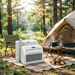 Système de climatisation électrique double pont 220V pour camping-car et camping, 5000 BTU, classe A d'efficacité énergétique - Product Image 2