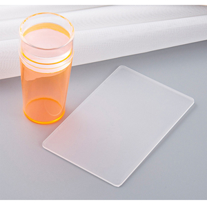 Bộ Dụng Cụ Dập Móng Tay Nghệ Thuật Kiểu Pháp Màu Silicon Bán Chạy Dành Cho Làm Móng Tấm Dập Khuôn Mẫu Sơn Bóng Dụng Cụ Dập Tem Màu Hồng - Product Image 4