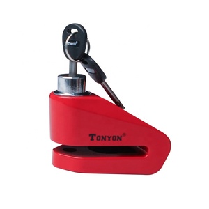 Khóa Pin xe máy đĩa khóa, báo động đĩa phanh khóa với nhắc nhở cáp cho xe máy xe đạp xe đạp bánh xe - Product Image 5