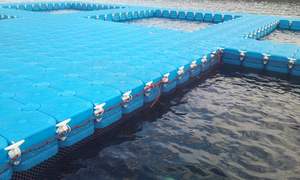 ทุ่นลอยน้ำพลาสติกแข็งแรงทนทานสำหรับอ่างเก็บน้ำบนภูเขา ทนทานทุกสภาพอากาศ ปรับความยาวได้ ผลิตที่กวางตุ้ง - Product Image 2