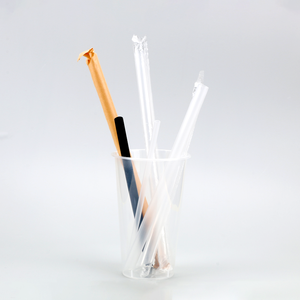 Pailles jetables emballées individuellement, qualité alimentaire, 11 mm, 6 mm, biodégradables, en plastique PP, pour les fêtes - Product Image 3