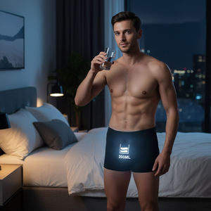 سراويل داخلية ماصة للرجال من هايجيا، سعة 200 مل، مانعة للتسرب وقابلة للغسل وصديقة للبيئة، مناسبة للتدفق الثقيل، مصنوعة من الخيزران - Product Image 1