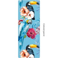 Vente en gros de tapis de yoga en tissu suédé tapis de yoga pliable en caoutchouc antidérapant de 1mm d'épaisseur