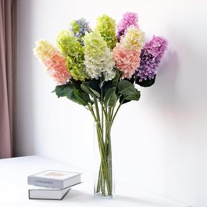 Flores artificiales de <span class=keywords><strong>hortensias</strong></span> de seda GM, flores realistas grandes de 31,5 ", <span class=keywords><strong>hortensias</strong></span> artificiales de tallos largos - Product Image 2