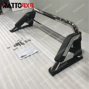 Ratto araba aksesuarları için evrensel 304 paslanmaz çelik sepet spor Bar Roll Bar 4x4 Pick Up kamyon Toyota Hilux Revo