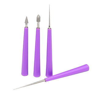 4Pcs Needle File Sets Beading Hole Enlarger <strong>Tools</strong> Diamond Pearl Glass <strong>Beads</strong> Reaming File <strong>Reamer</strong> Burr Jewelry <strong>Tools</strong> - Product Image 6