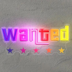 Lampe de signalisation <span class=keywords><strong>GTA</strong></span> <span class=keywords><strong>Vice</strong></span> <span class=keywords><strong>City</strong></span> avec lumières LED néon et lettres lumineuses, garantie de 2 ans pour le jeu et la décoration intérieure - Product Image 6