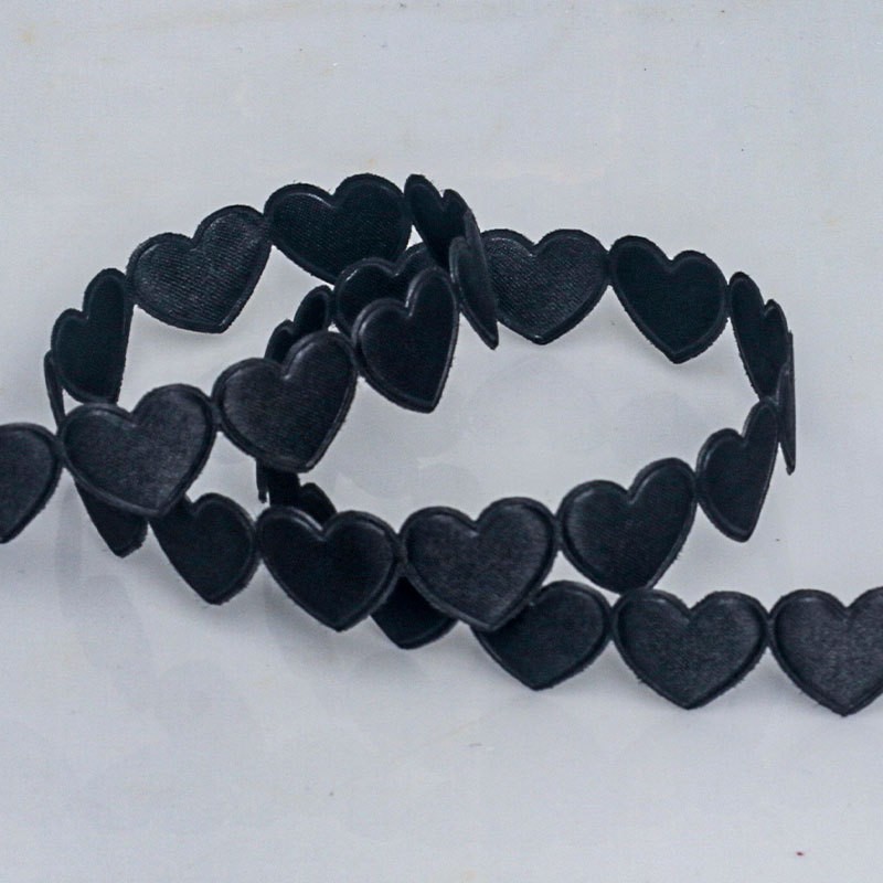 Noir - 1,5 cm * 10 m/rouleau