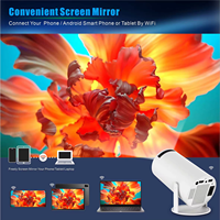 Projecteur intelligent de cinéma maison HY300 PRO Full HD en gros, Android 11, projecteur portable de poche pour téléphone, projecteur extérieur, mini projecteur 4K